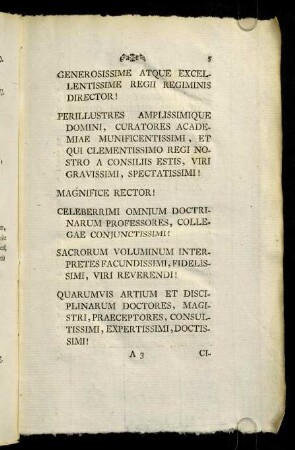 5-75, Oratio