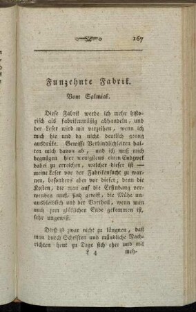 Funfzehnte Fabrik. Vom Salmiak.
