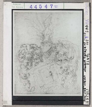Albrecht Dürer: Dürers Wappen. London, British Museum