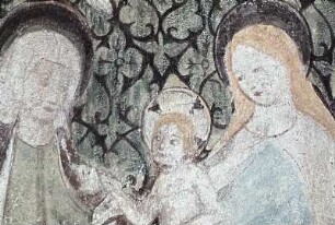 Heilige Sippe und Stifterfigur