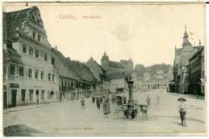 Colditz. Marktplatz