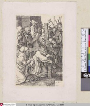 [Die Kreuztragung; Christ carrying the cross]