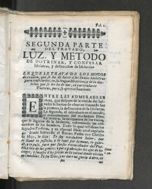 Segunda parte del tratado