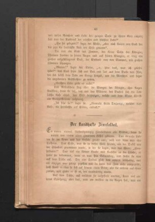 Der standhafte Zinnsoldat.
