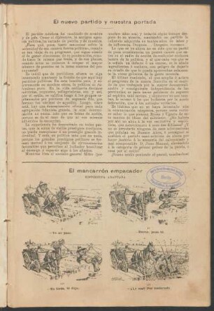 El nuevo partido y nuestra portada