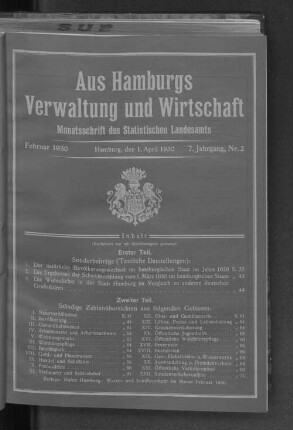 7. Jahrgang., Nr. 2, Februar 1930