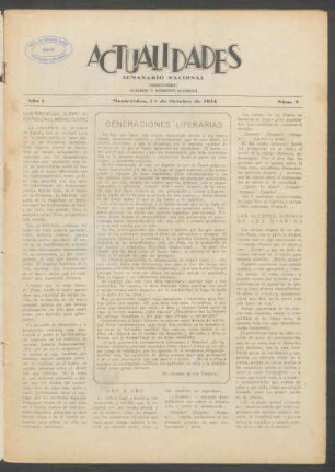 1924,1,8: año 1, núm. 8 (1o de octubre de 1924)