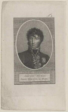 Bildnis des Joachim Murat von Berg