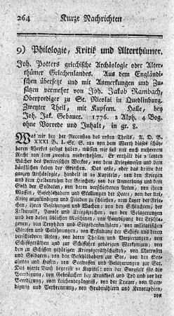 Griechische Archäologie. T.2.