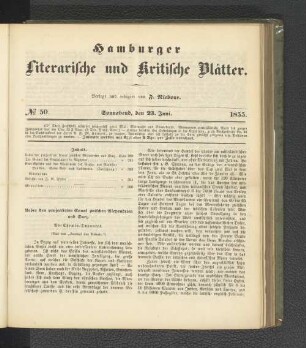 No. 50. 23. Juni 1855