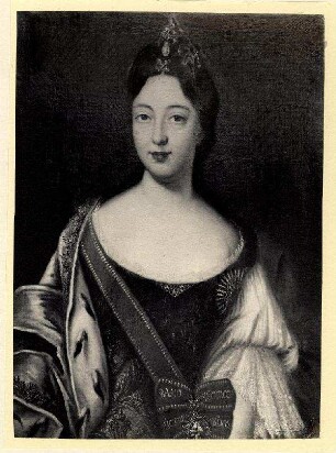 Bildnis von Anna Petrowna (1708-1728), Herzogin von Schleswig-Holstein-Gottorf