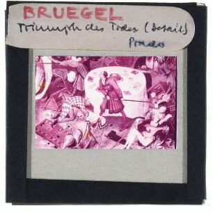 Brueghel, Triumph des Todes : Detail (rechts unten)
