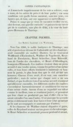 Chapitre premier. Les maîtres chanteurs à la Wartbourg