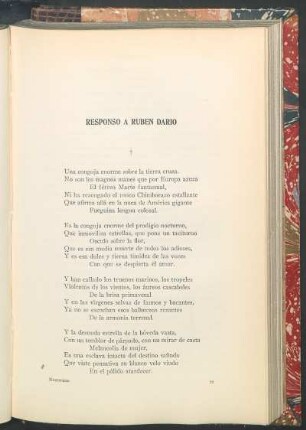 Responso a Rubén Darío