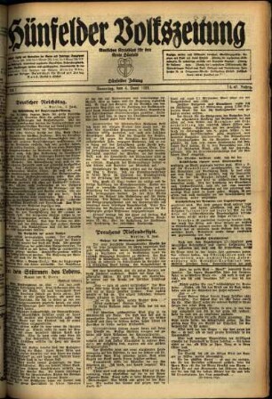 Ausgabe vom Samstag, den 04. Juni 1921.