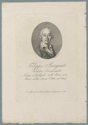 Bildnis des Filippo Briganti