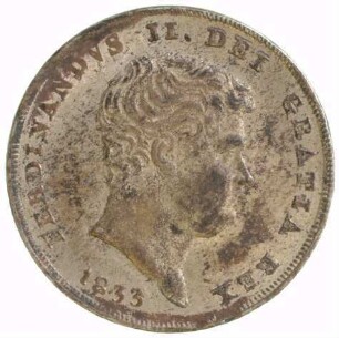 Münze, Carlino, 1833