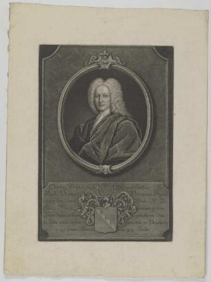 Bildnis des Georg Friederich Höchstetter