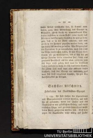 Sechster Abschnitt. Fabrikation des Runkelrüben-Syrups.