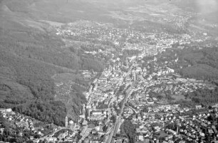 Baden-Baden: Oostal, von Westen