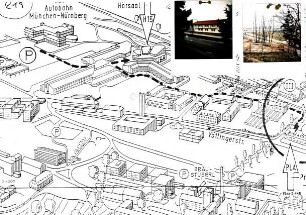 Lageplan Weihenstephan (Ausschnitt mit 2 Bildern)
