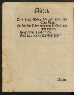 Rätzel