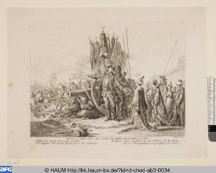 Action près de Choczim le 18. Sept. 1769