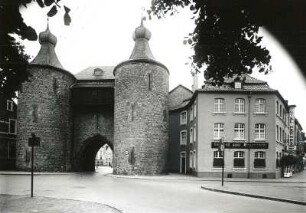 Jülich, Rurtor : Jülich. Rurtor und Gasthof "Zum Hexenturm"