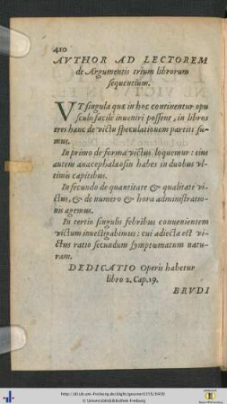 Praefatio Authoris.