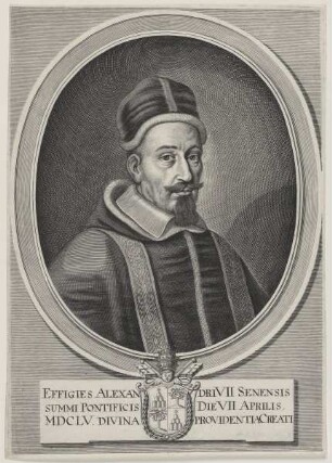 Bildnis des Alexandrius VII.