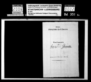Gnauth, Eduard; Sänger und Hofschauspieler; ausgesch.: 1856
