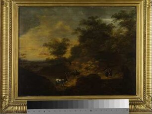 Landschaft mit Hirten