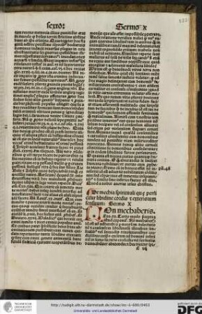 Non mechaberis. Exo xx. Tertio modo preceptum istud exponitur non mechaberis, id est non adherebis per morosam delectationem et consensum libidinosum...