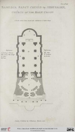 Basilica Sanct Crucis in Jerusalem, Church of the Holy Chross