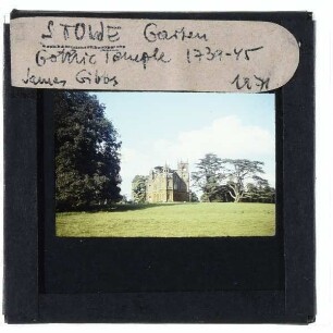 Stowe, Gartenanlage,Stowe, Gothic Temple : Gotischer Tempel