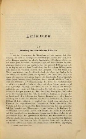 Geschichte der französischen Litteratur von den ältesten Zeiten bis zum Ende des zweiten Kaiserreichs