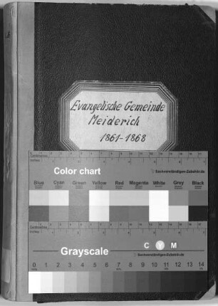 Evangelische Gemeinde Meiderich: Beerdigungen 1861 - 1868