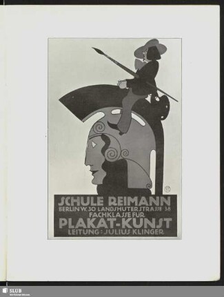 Schule Reimann. Fachklasse für Plakat-Kunst