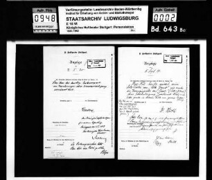 Noe, Marcell; Sänger; ausgesch.: 1920