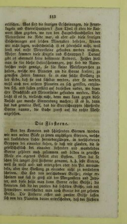 Die Fixsterne