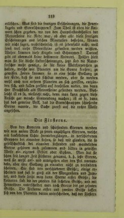 Die Fixsterne