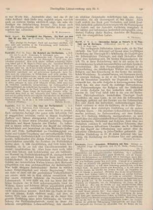 139 [Rezension] Sawicki, Franz, Die Wahrheit des Christentums. 4. Aufl