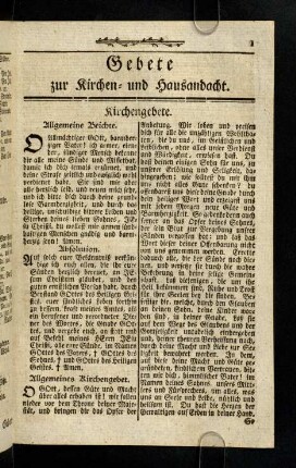 1-44, Gebete zur Kirchen- und Hausandacht