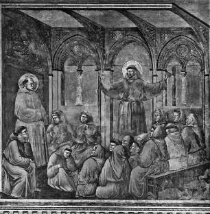 Franziskuslegende — Die Erscheinung in Arles