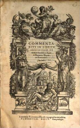 Commentarius in librum Aristotelis de Sensu et Sensibilibus