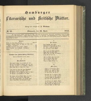 No. 31. 16. April 1851