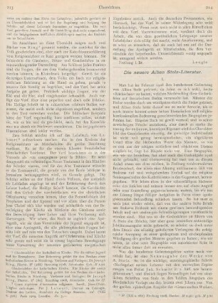 214-220 Die neuere Alban Stolz-Literatur