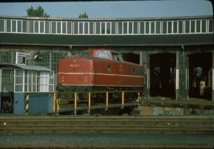 Bw Bamberg Lok 280 002 Drehscheibe Lokschuppen