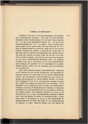 7. Bahnbau und Betriebsmittel