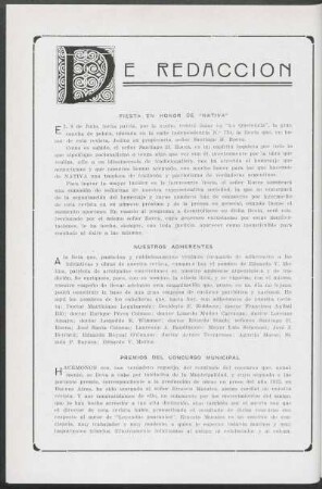 De redacción